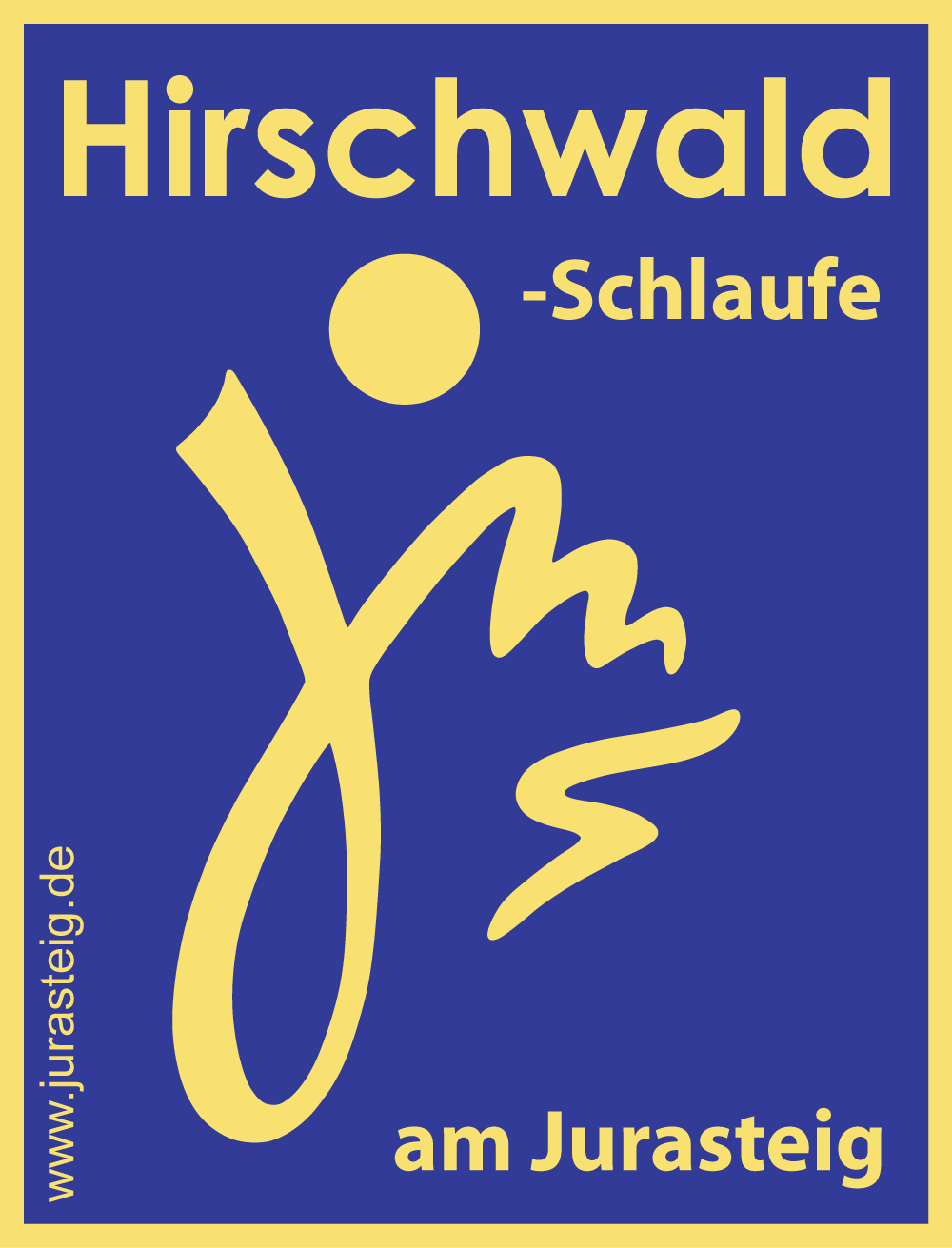 Markierungszeichen Hirschwald-Schlaufe